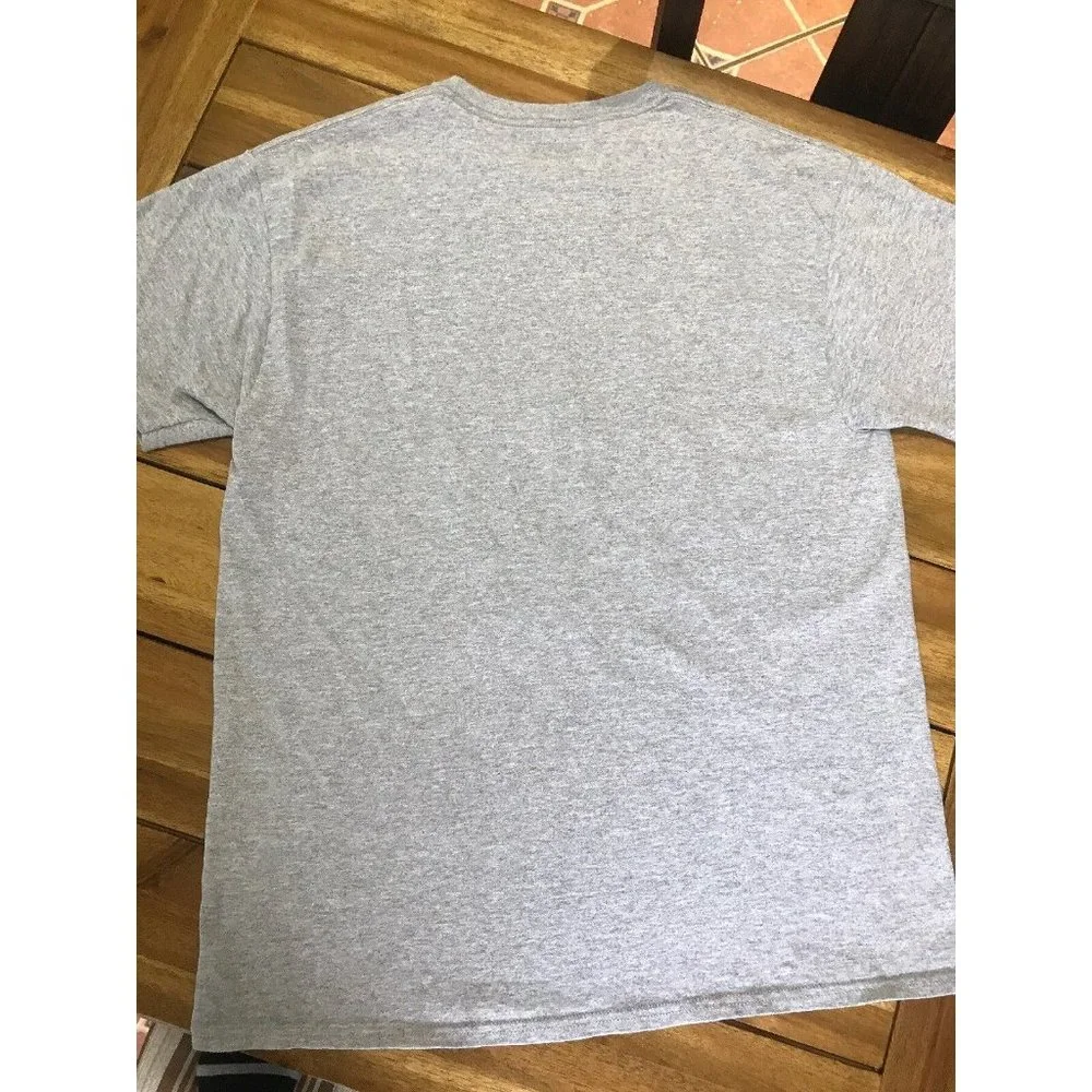 STAR WARS DEATH STAR UNDER CONSTRUCTION T-SHIRT MEN'S SIZE L DISTRESSED - Picture 5 of 6